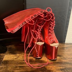 Custom Toes on Pointe Dancer Heels